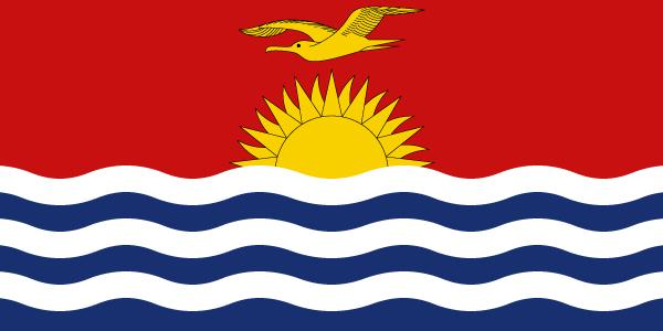 キリバス共和国の国旗,一村一品マーケットでは、世界一日の出の早いといわれるキリバスのクリスマス島の名産である塩を販売しております。
