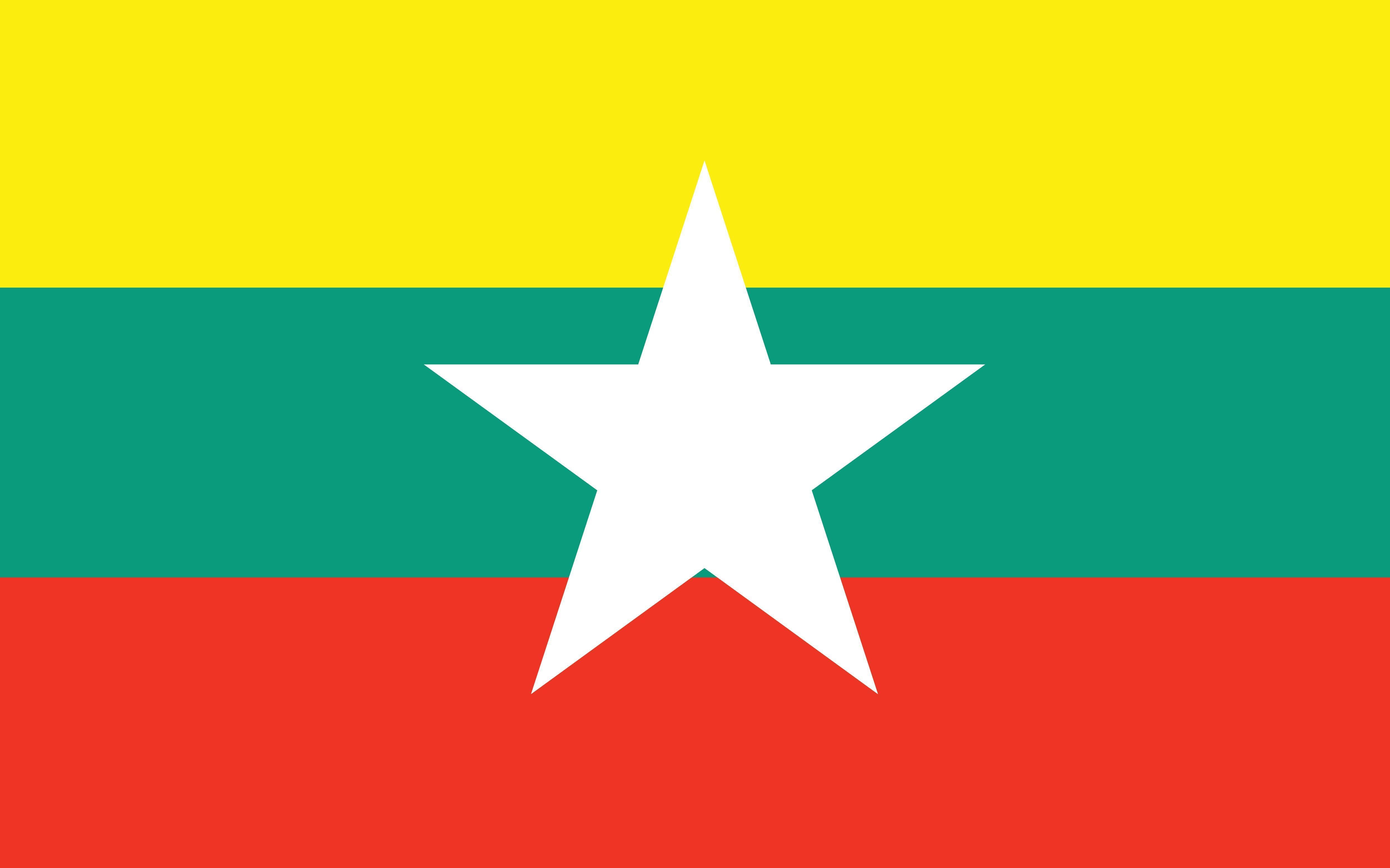 ミャンマー国旗,途上国,国際協力,アジア