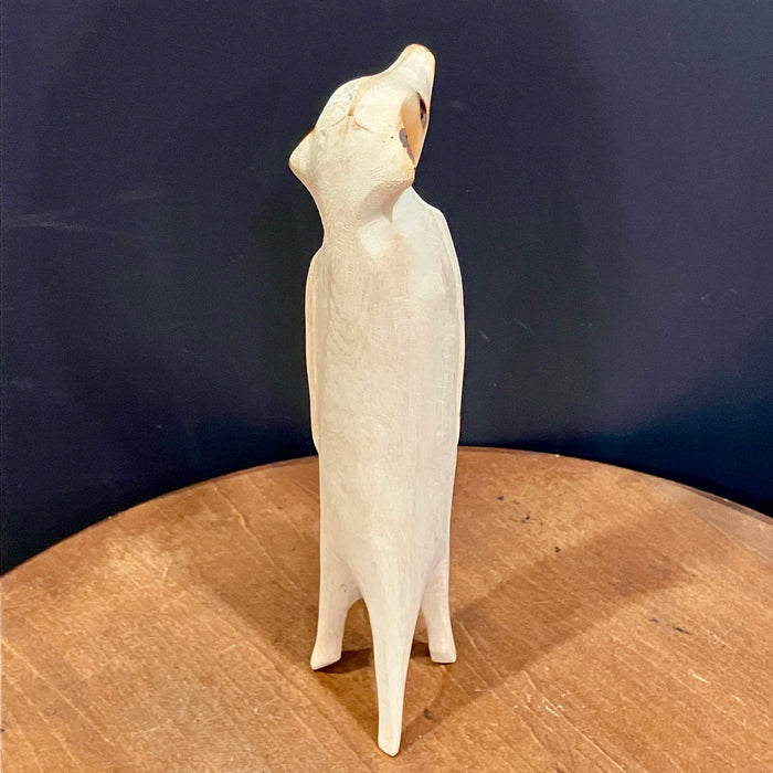 木彫動物ミーアキャット・中