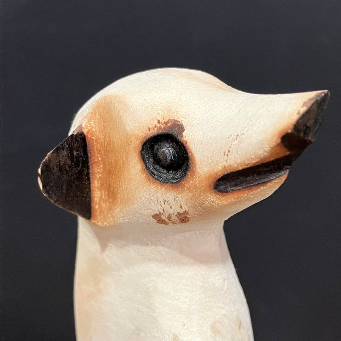 木彫動物ミーアキャット・中