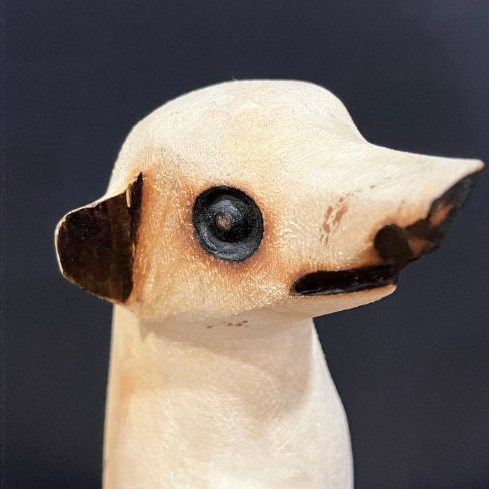 木彫動物ミーアキャット・大