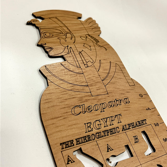 ヒエログリフが書ける木製定規