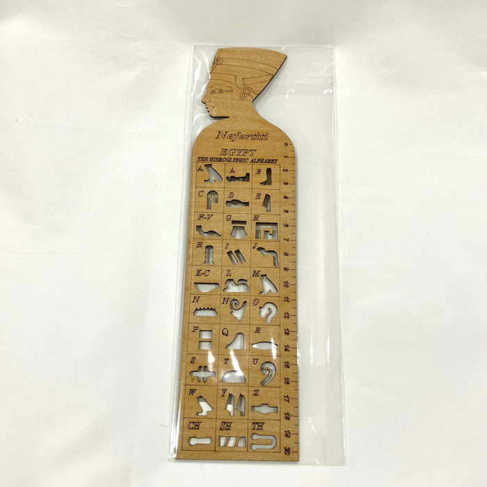 ヒエログリフが書ける木製定規
