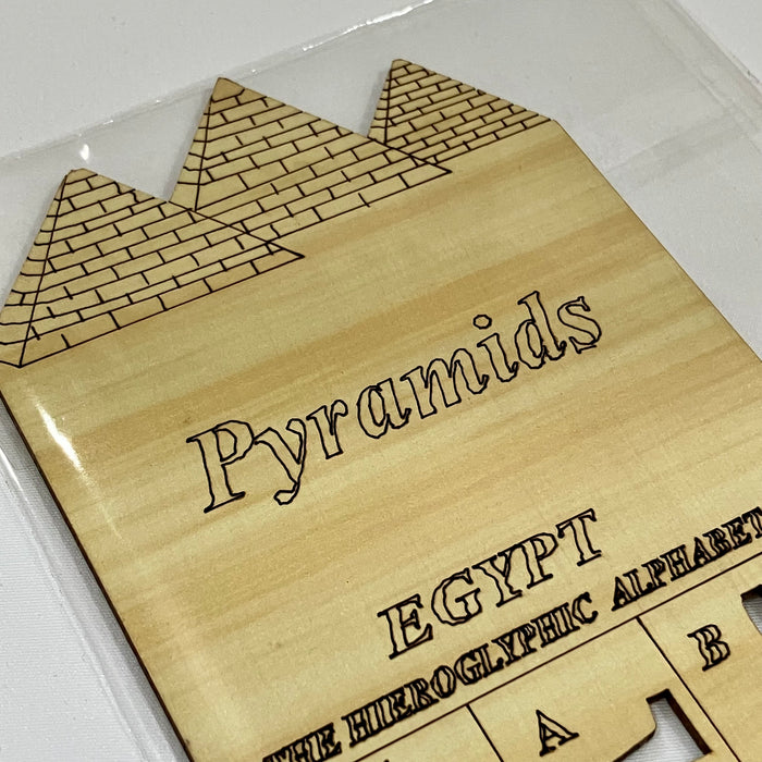 ヒエログリフが書ける木製定規
