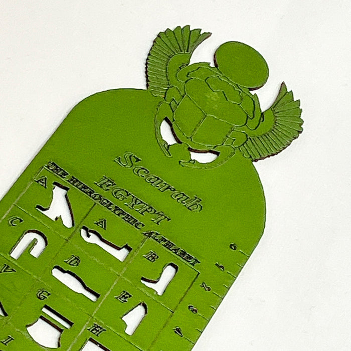 ヒエログリフが書ける木製定規