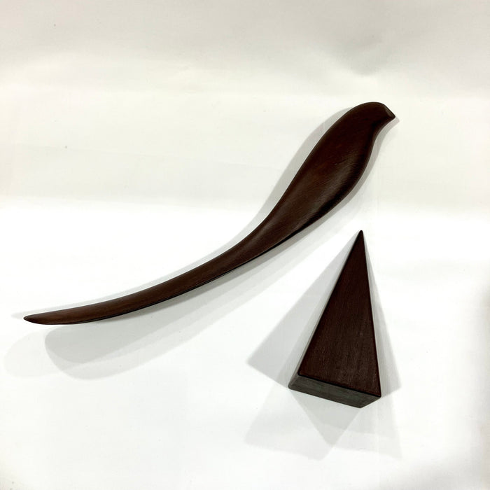 親鳥の靴べら台付きセット