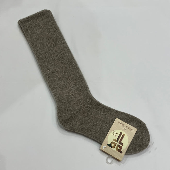 羊毛ハイソックス