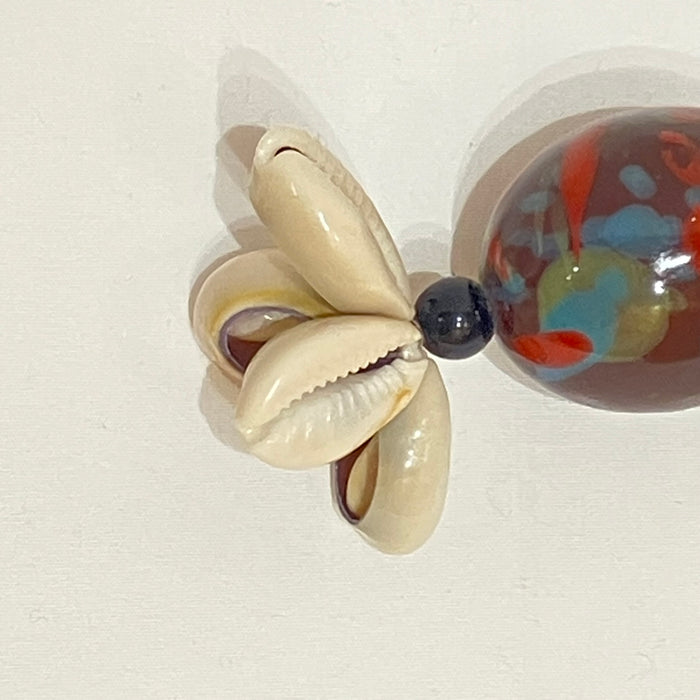 セネガルハンドメイド卵キーホルダー