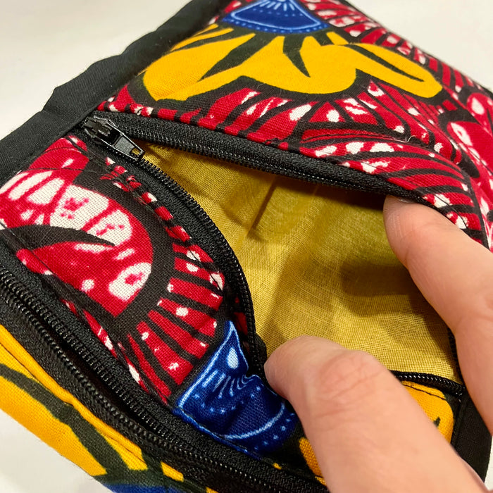 セネガルハンドメイド フォンサコッシュ