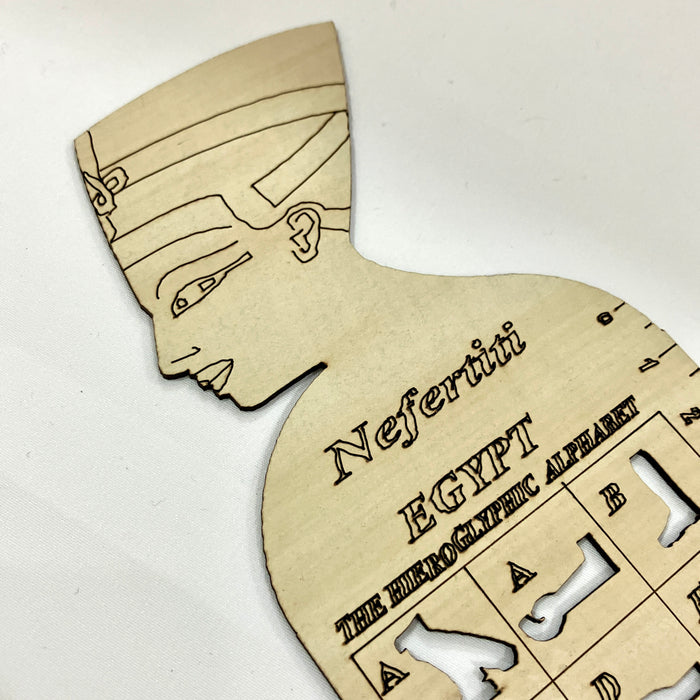 ヒエログリフが書ける木製定規