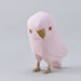 インド産のハンドメイド木彫りのピンクの鳥です。