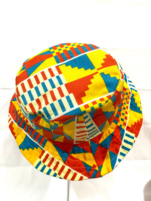 ケンテ柄,ガーナ伝統,帽子